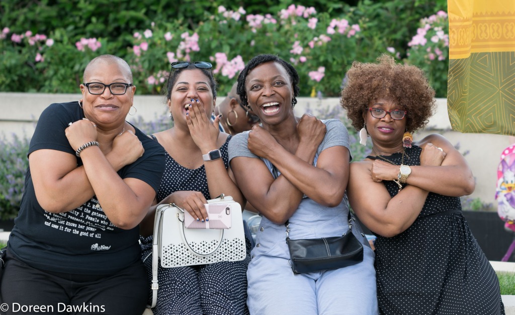 “The Sisterhood”, Laura Gentry, Mariam Tania Phillipose, Madam X, and Ciera Dawkins Flemister, African American Cultural Festival 2018, A trip down memory lane